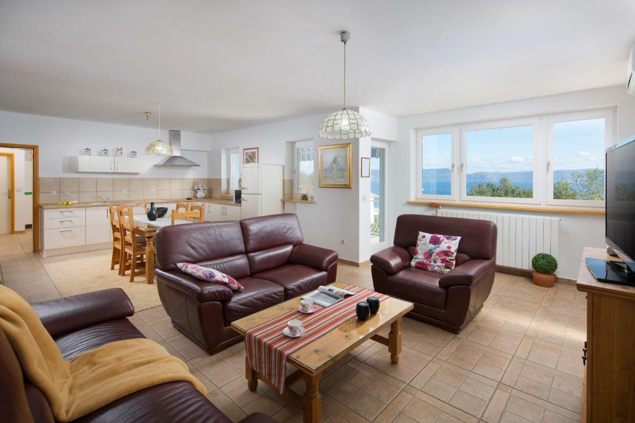 Villa Bella Vista - Apartments Лабин Экстерьер фото